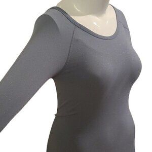 [Athleta] Gray Sparkly Long Sleeve - Size M